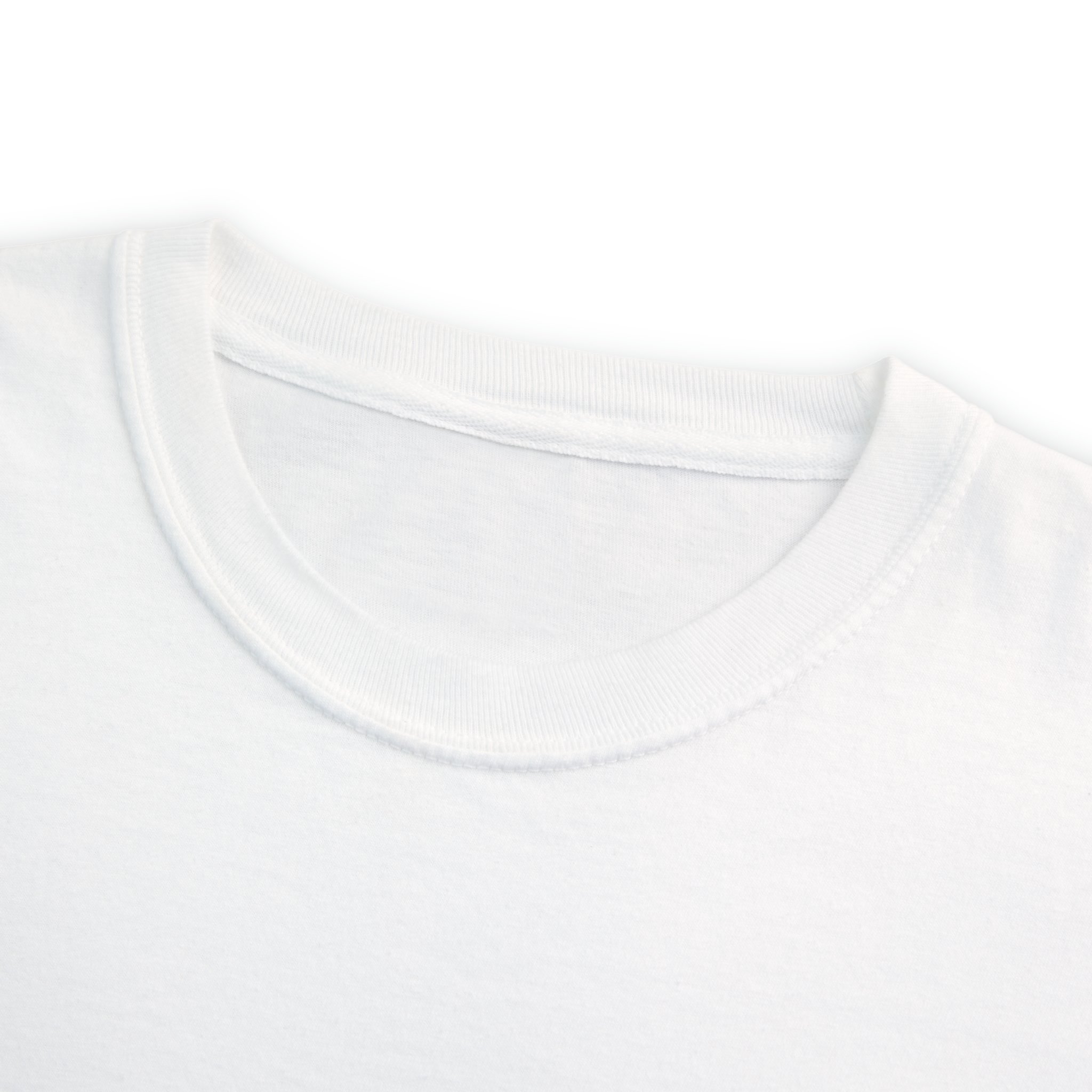 Unisex Pocket T-Shirt #8 Front Collar Closeup (3)
