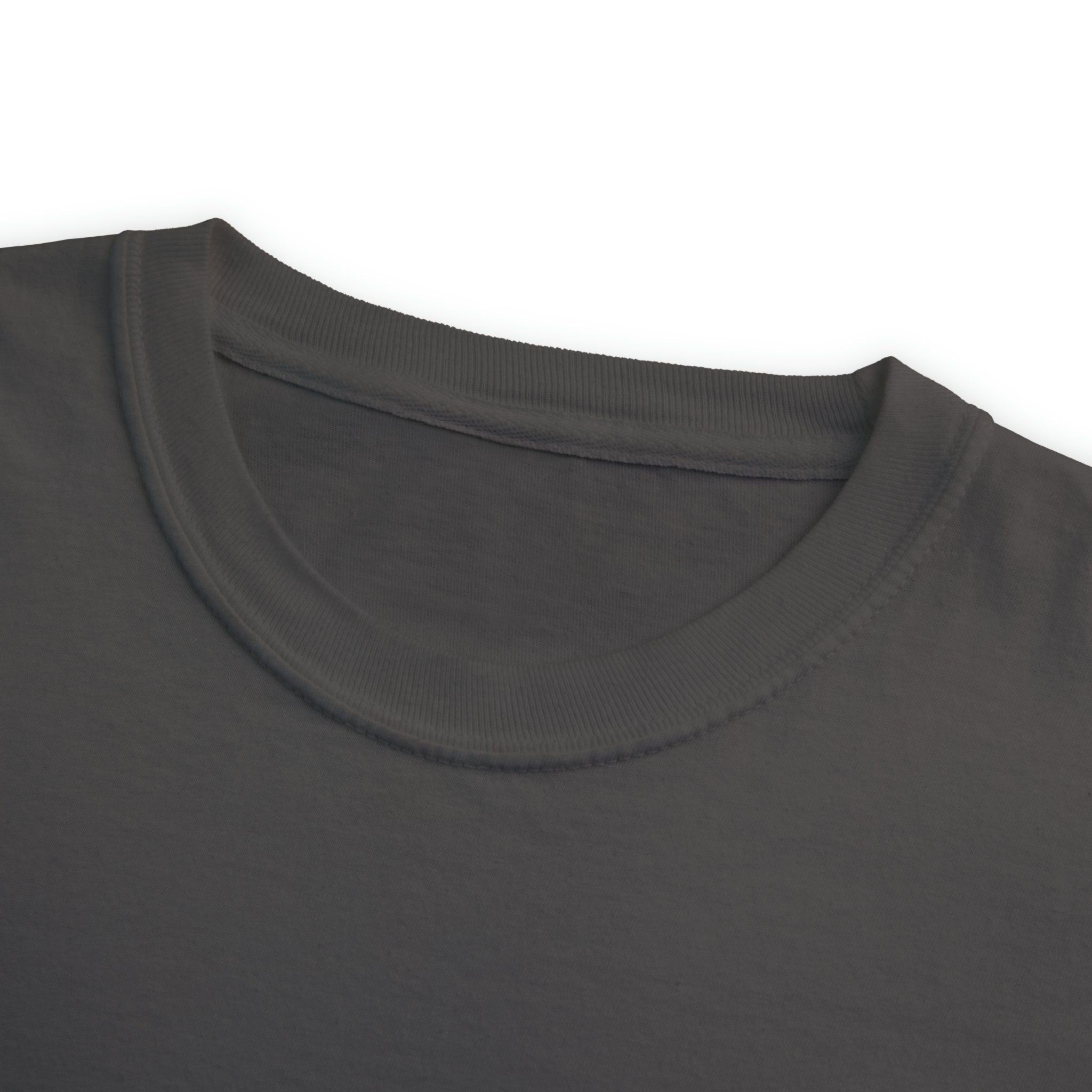 Unisex Pocket T-Shirt #8 Front Collar Closeup (4)