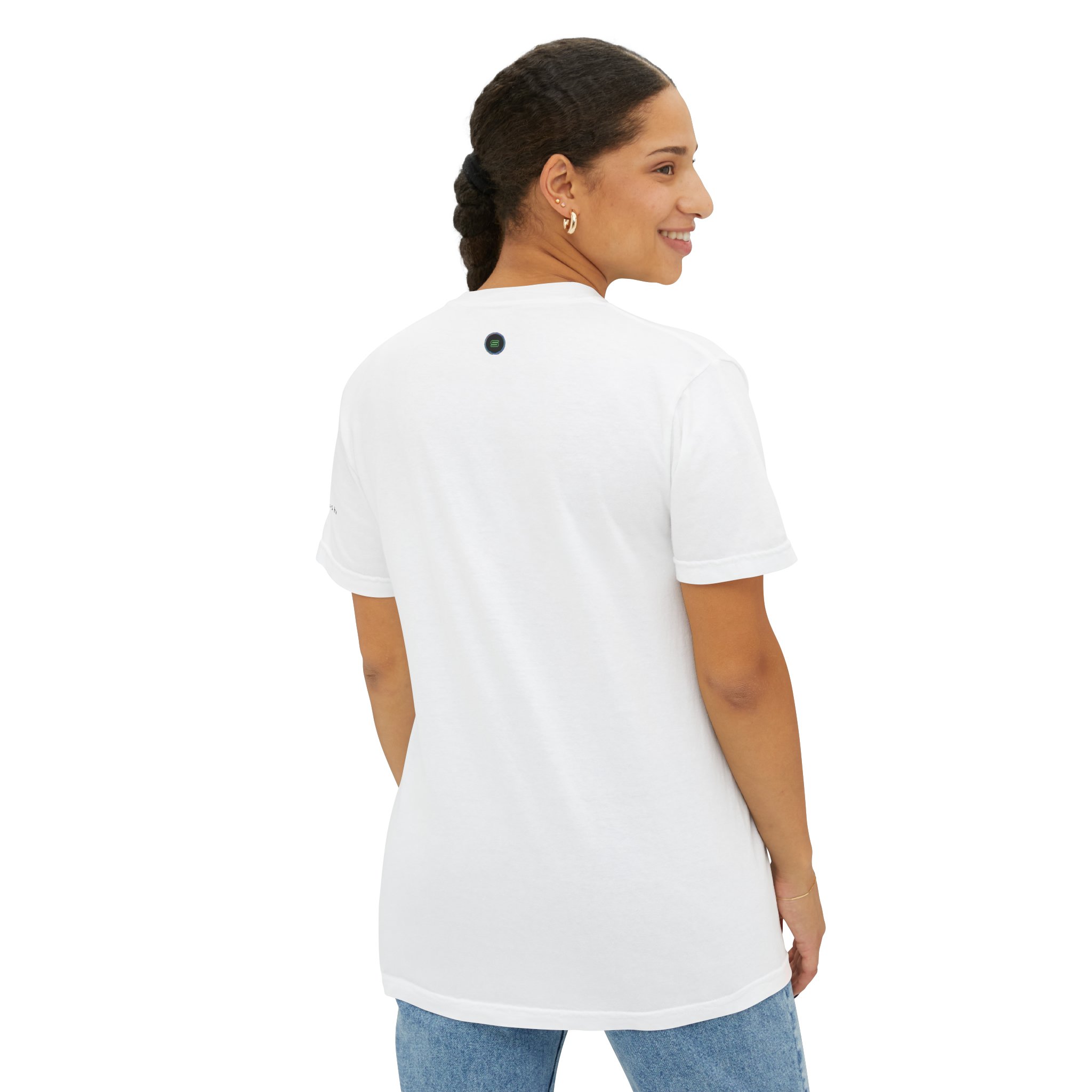Unisex Pocket T-Shirt Person 2 Back