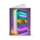 Tape Deck 167 Spiral Notebook