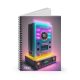 Tape Deck 172 Spiral Notebook