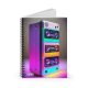 Tape Deck 179 Spiral Notebook