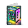 Tape Deck 176 Spiral Notebook