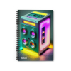 Tape Deck 176 Spiral Notebook - Image 2