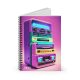 Tape Deck 182 Spiral Notebook
