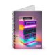 Tape Deck 141 Spiral Notebook