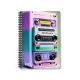 Tape Deck 187 Spiral Notebook