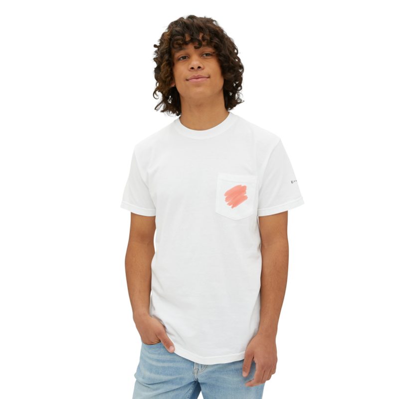 Unisex Pocket T-Shirt #5 - Image 4