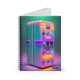 Tape Deck 105 Spiral Notebook