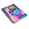 Tape Deck 58 Spiral Notebook - Image 3
