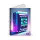 Tape Deck 62 Spiral Notebook
