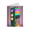 Tape Deck 69 Spiral Notebook
