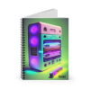Tape Deck 70 Spiral Notebook