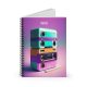 Tape Deck 29 Spiral Notebook