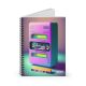 Tape Deck 44 Spiral Notebook