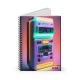 Tape Deck 48 Spiral Notebook
