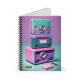 Tape Deck 34 Spiral Notebook