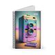 Tape Deck 38 Spiral Notebook