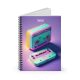Tape Deck 41 Spiral Notebook