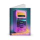 Tape Deck 124 Spiral Notebook